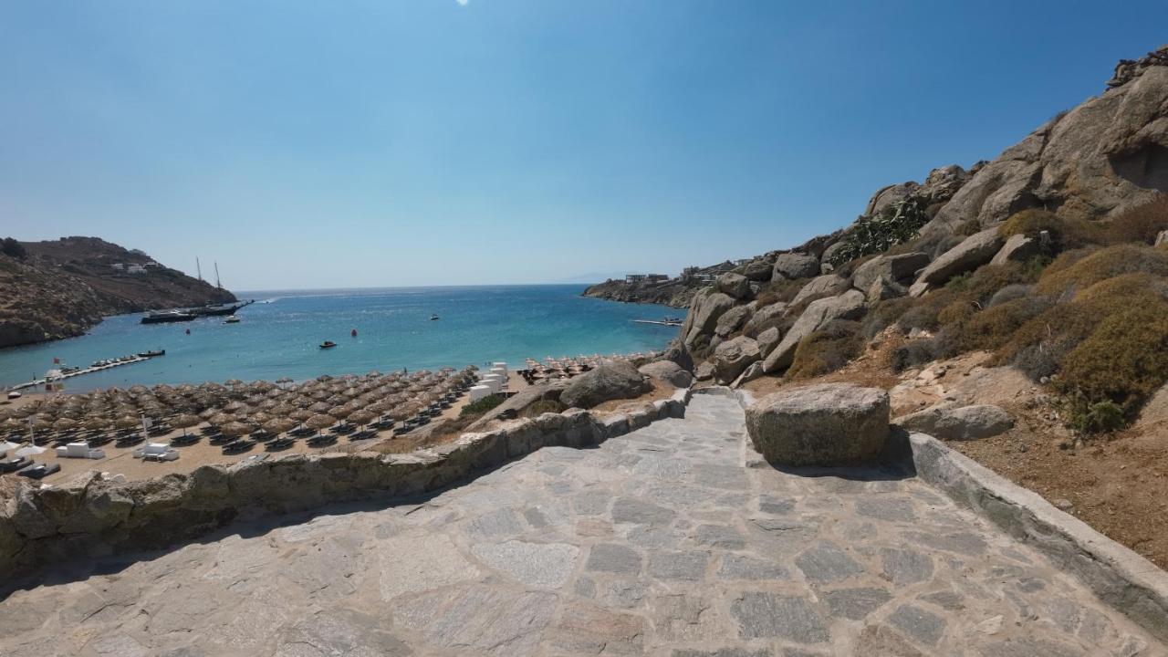 1Path Thea Mykonos Super Paradise Beach House Mykonos Town Exterior photo